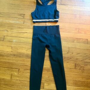 The Upside Black High-Waisted Leggings